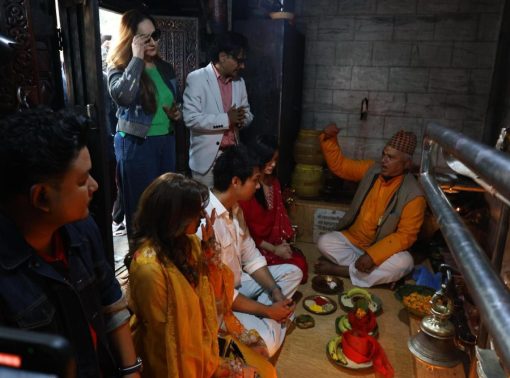 जेरी अन टपको शुभमुहुर्त सम्पन्न, अनमोल र जसिताले स्क्रिन शेयर गर्ने