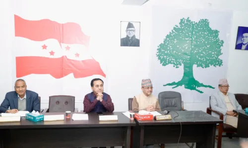 आगामी निर्वाचनपछि मात्रै नेपाली कांग्रेसको महाधिवेशन हुने, चुनाव प्रचारमा जोड