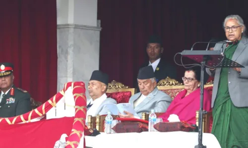 निर्वाचनलाई स्वच्छ, निष्पक्ष र शान्तिपूर्ण वातावरणमा सम्पन्नगर्न सरकारले सम्पूर्ण शक्ति लगाएको खुलाशा