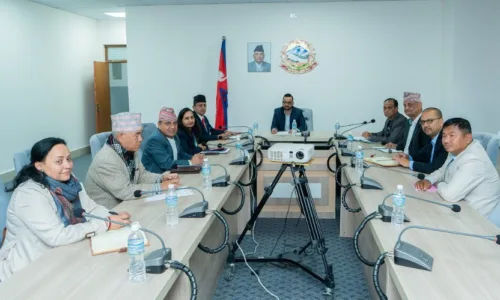 संविधान संशोधनको बिषय बिवादमा, जनसंविधान माग्नेलाई बैठकमै बोलाइएन